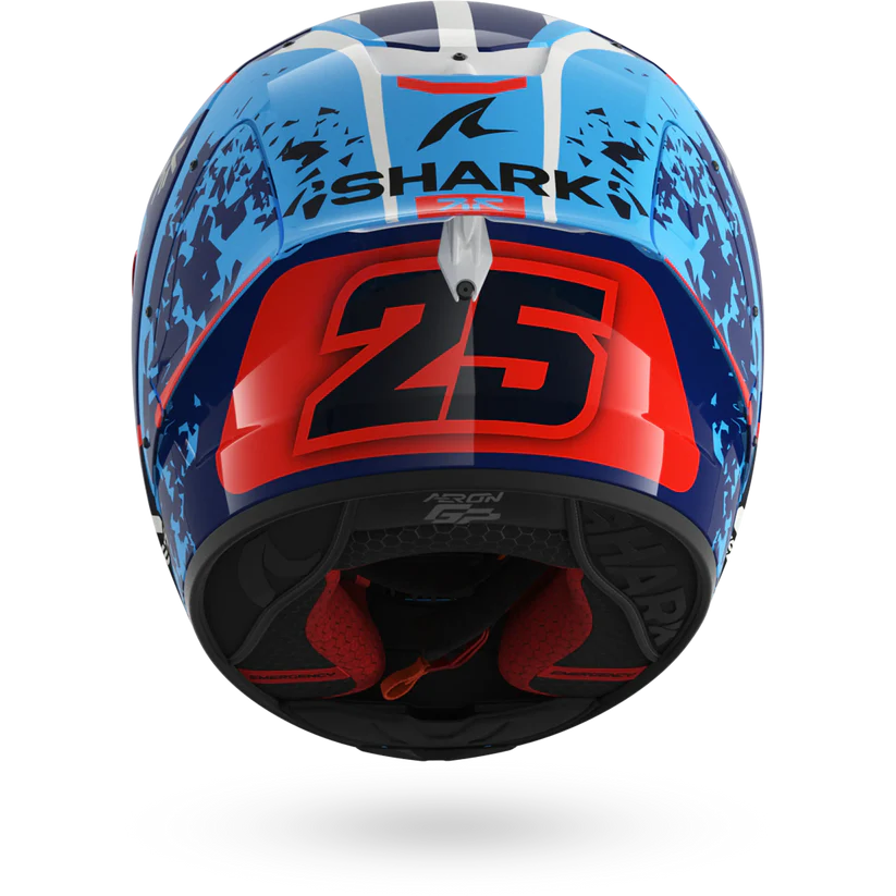 Shark Aeron GP FIM RACING #1 REPLICA RAUL FERNANDEZ Blue Blue White (BBW)