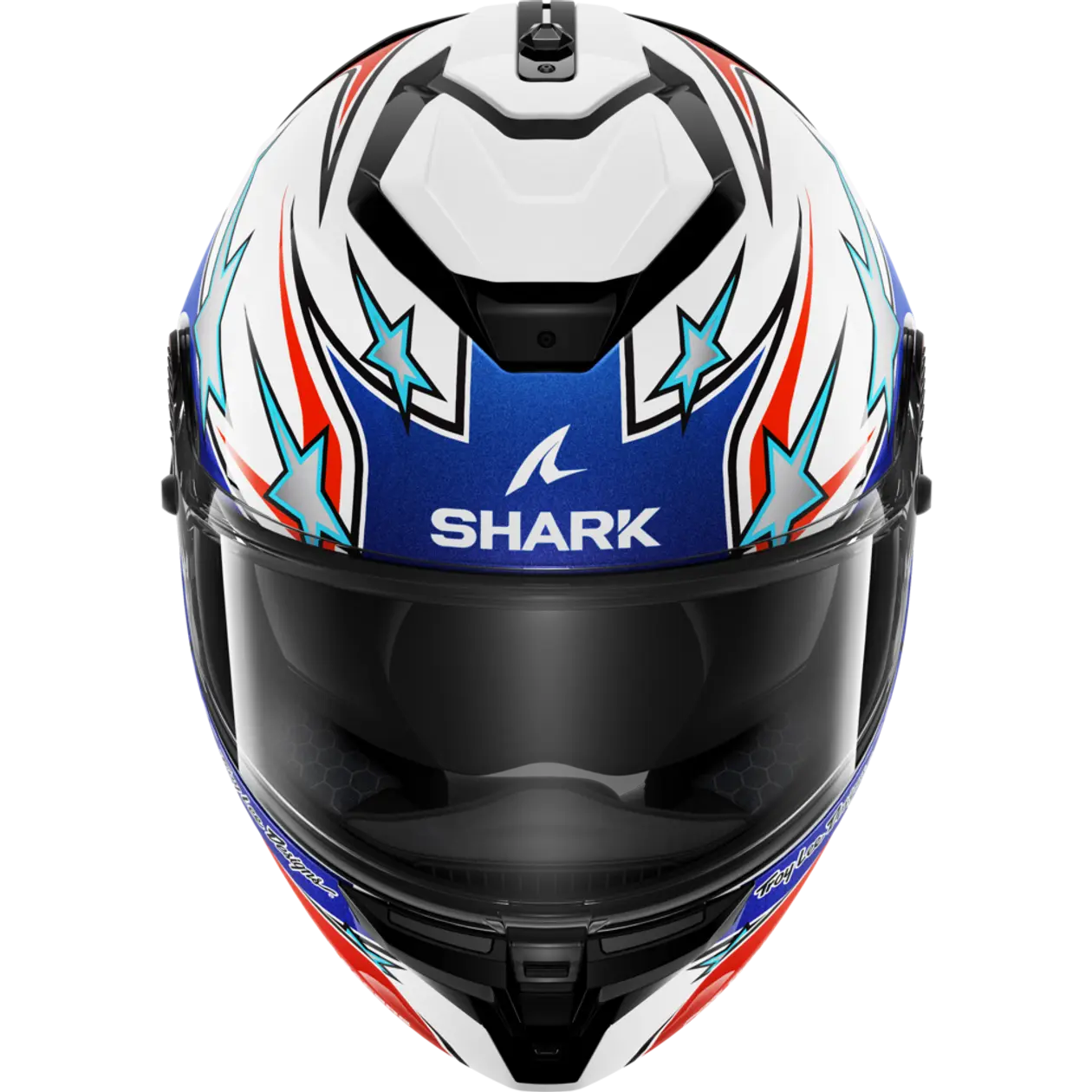 Shark x TLD Spartan GT Pro Flagstaff White Red Blue Helmet (WRB