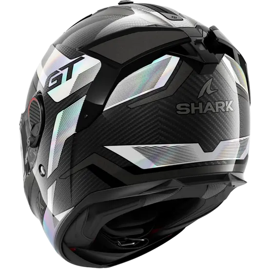Shark Spartan GT Pro Carbon Ritmo Chrome Grey/Black Helmet (DAI)