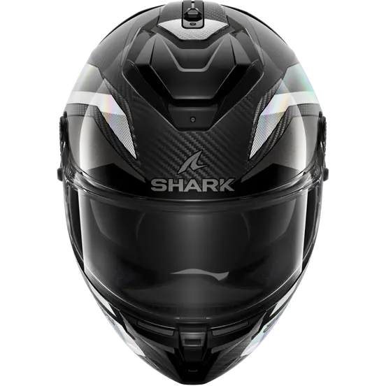 Shark Spartan GT Pro Carbon Ritmo Chrome Grey/Black Helmet (DAI)