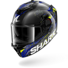 Shark Spartan GT PRO CARBON SPEED-VIB Carbon Anthracite Blue (DAB)