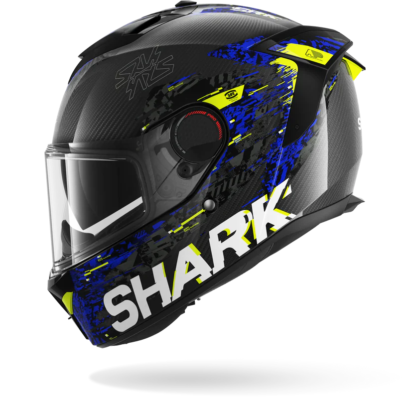 Shark Spartan GT PRO CARBON SPEED-VIB Carbon Anthracite Blue (DAB)