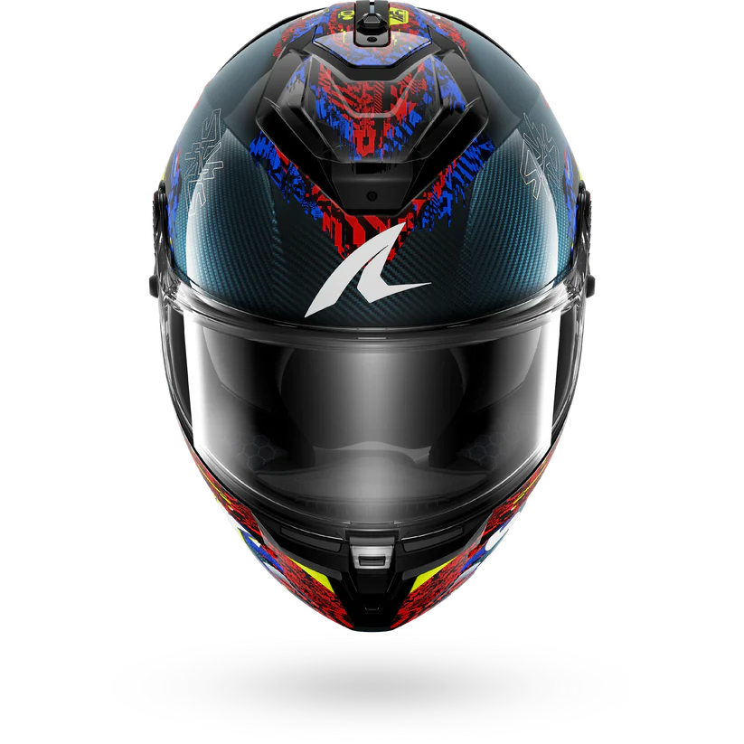 Shark Spartan GT Pro Carbon Speed-VIB Carbon Blue Red (DBR)