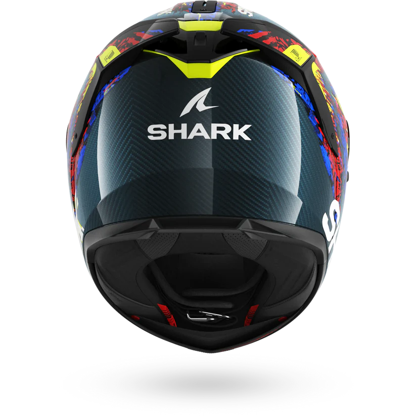 Shark Spartan GT Pro Carbon Speed-VIB Carbon Blue Red (DBR)
