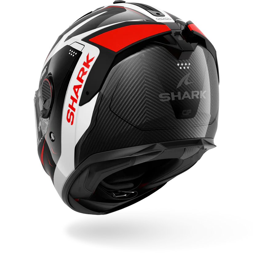 Shark Spartan GT PRO CARBON MEKARIUM Carbon Silver Red (DSR)