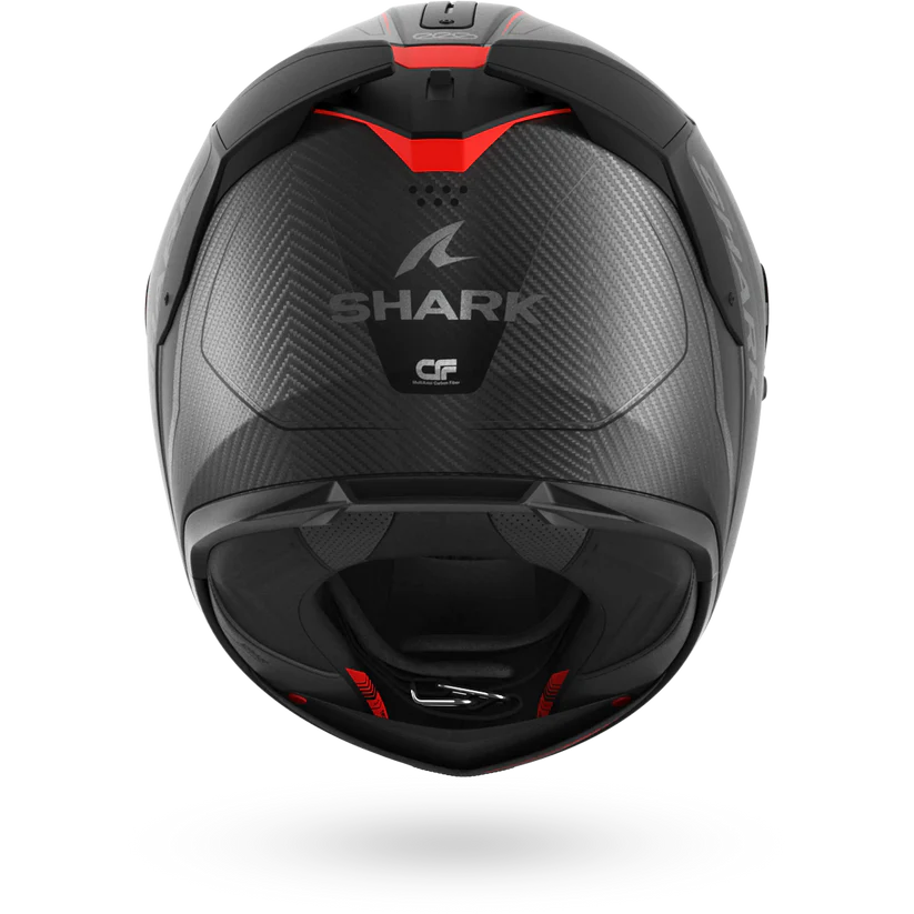 Shark Spartan GT PRO CARBON MEKARIUM Matt Carbon Anthracite Red (DAR)