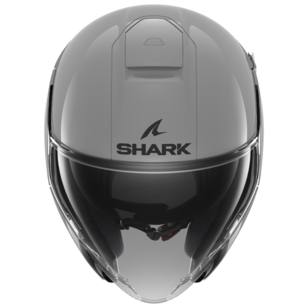 Shark City Cruiser Jet Grey Helmet (S05)