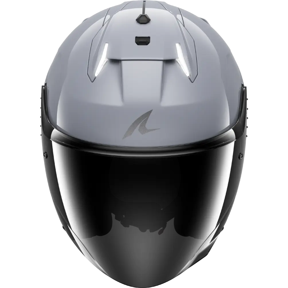 Shark Skwal i3 Jet Dark Shadow Edition Gun Silver Helmet (S05)