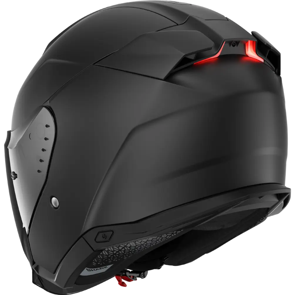 Shark Skwal i3 Jet Dark Shadow Edition Black Matt Helmet (KMA)