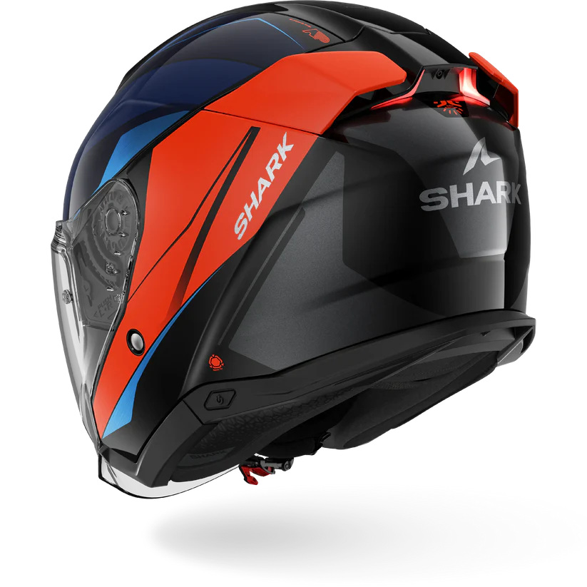 Shark Skwal i3 JET MEKARIUM Black Chrome Orange (KUO)