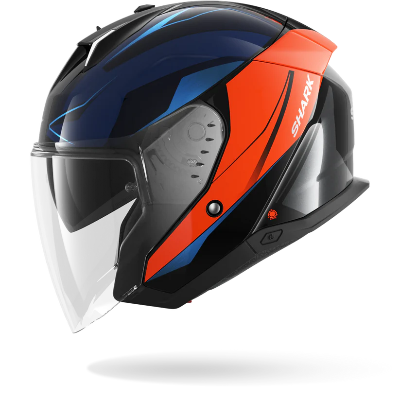 Shark Skwal i3 JET MEKARIUM Black Chrome Orange (KUO)