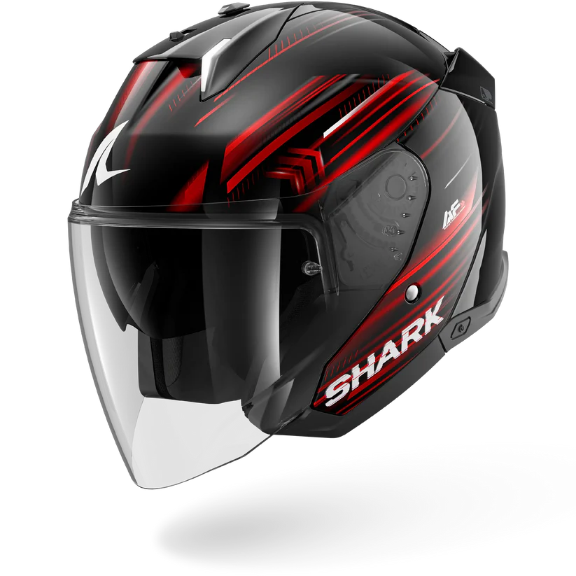 Shark Skwal i3 Jet LIGHT-BLUR Black Red White (KRW)
