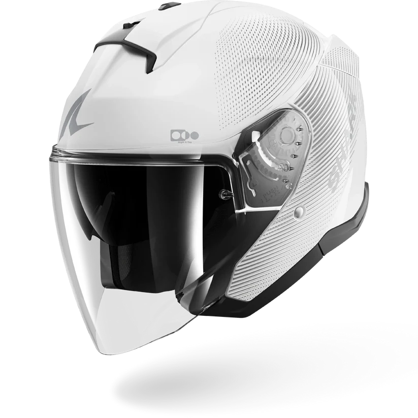 Shark Skwal Jet SP LYNE White Silver Silver (WSS)
