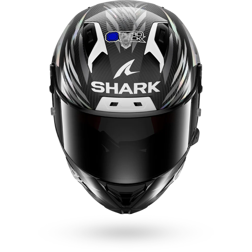 SHARK Aeron GP FIM Racing #2 Replica Zarco Winter Test 2026 Carbon Anthracite Chrome (DAU)