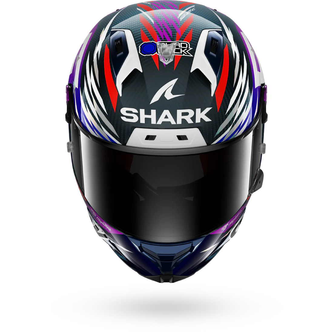 Shark Aeron GP FIM Racing #2 Zarco Signature 2026 Carbon Violet Chrome (DVU)