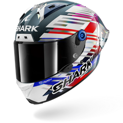 SHARK Aeron GP FIM Racing #2 Replica Zarco GP DE France 2026 Carbon Chrome Red (DUR)