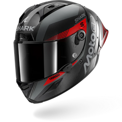 Shark Aeron-GP FIM RACING #2 MOTOGP Carbon Anthracite Red (DAR)