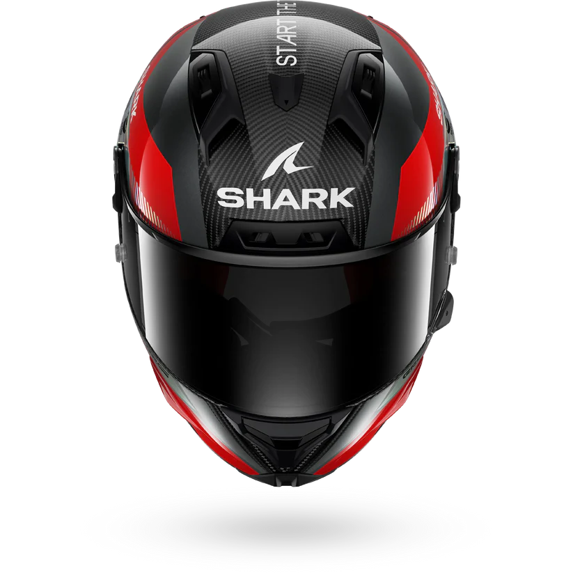 Shark Aeron-GP FIM RACING #2 MOTOGP Carbon Red Chrome (DRU)