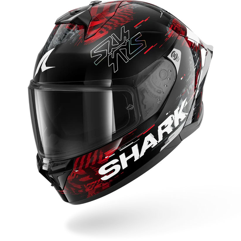 Shark Skwal Cup SPEED-VIB Black Red Silver (KRS)