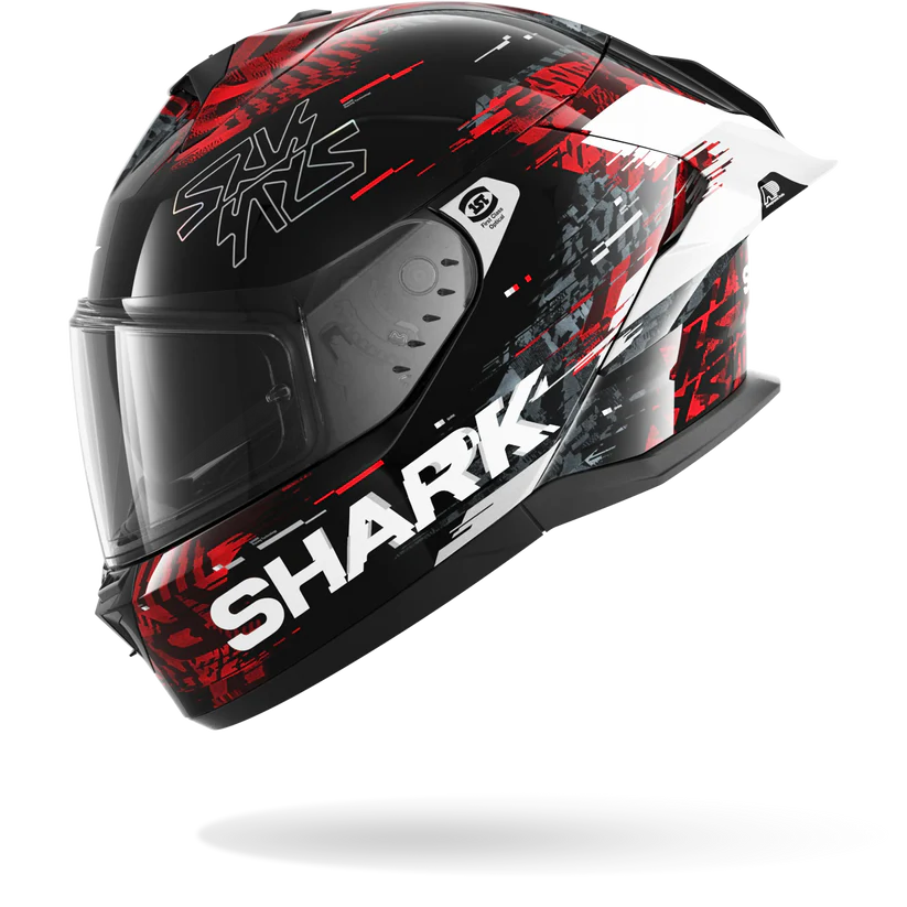 Shark Skwal Cup SPEED-VIB Black Red Silver (KRS)