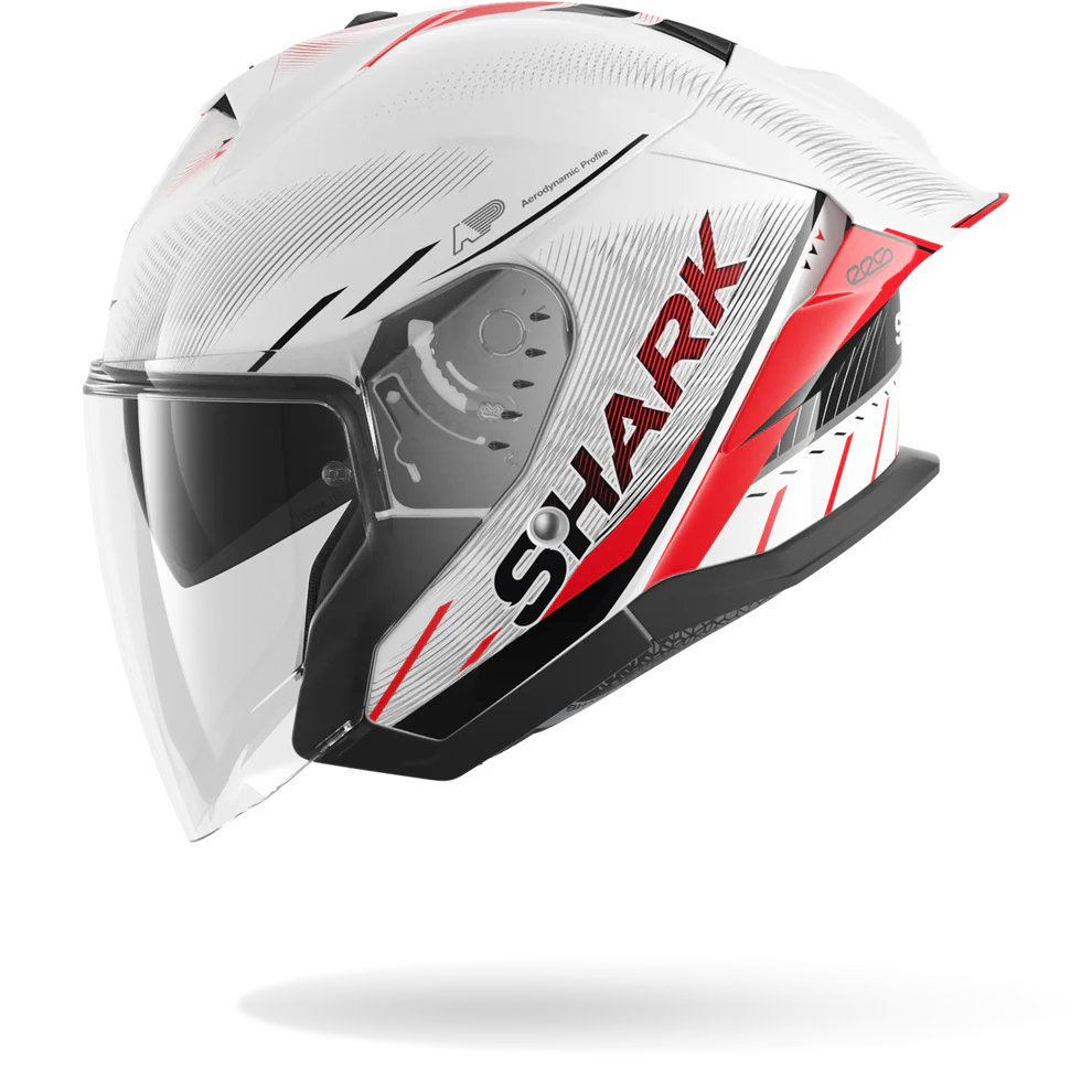 Shark SKWAL JET CUP SPEED-TECH White Red Black (WRK)