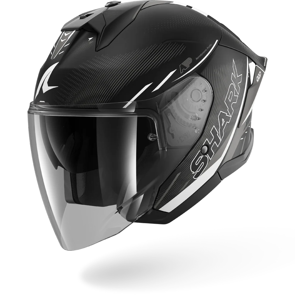 Shark SKWAL JET CUP SPEED-TECH Mat Black White Anthracite (KWA)