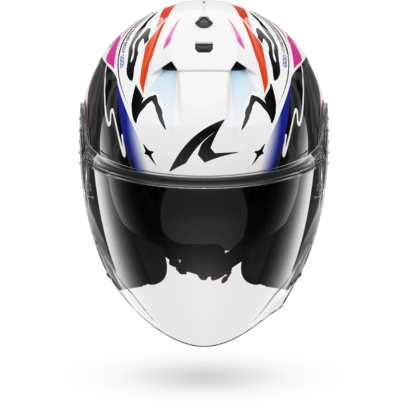 Shark Skwal Jet Cup SPEED-FANCY Black White Orange (KWO)