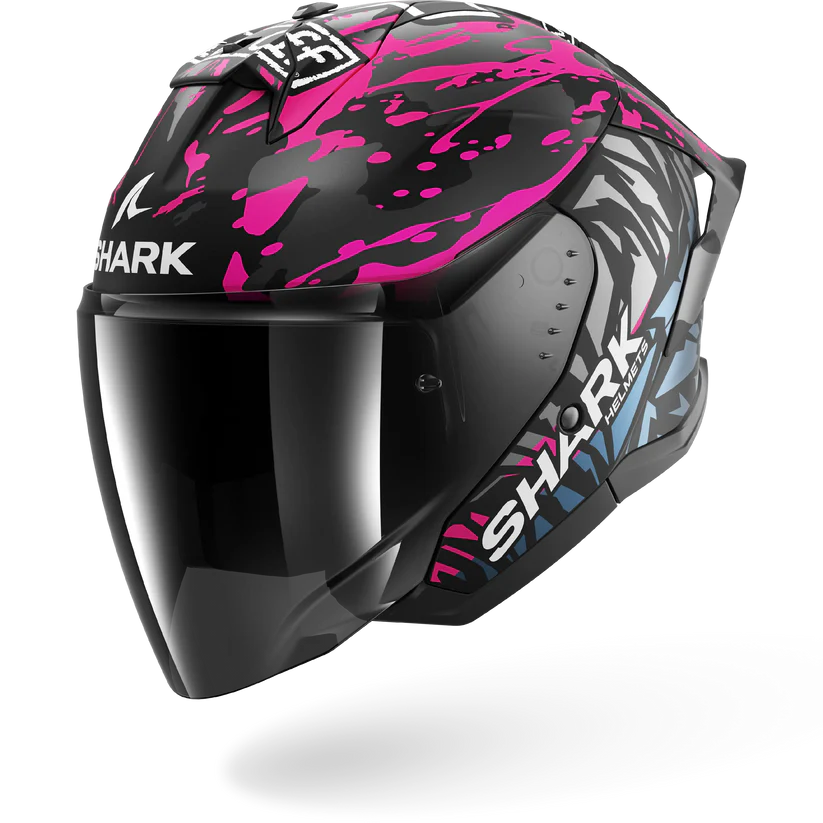 Shark Skwal Jet Cup REPLICA REDDING Mat Black Violet Blue (KVB)