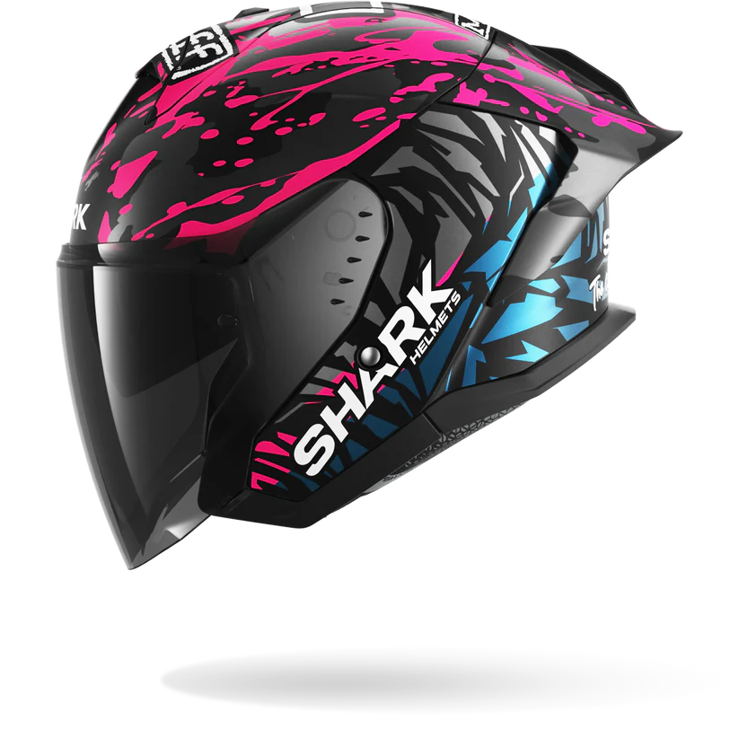 Shark Skwal Jet Cup REPLICA REDDING Mat Black Violet Blue (KVB)