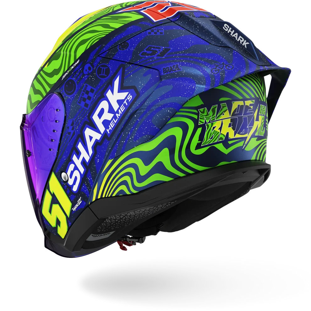 Shark Skwal Jet Cup REPLICA GRANADO MATT Blue Green Yellow (BGY)