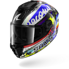 Shark Spartan RS CARBON STREETRUSH Carbon Blue Chrome (DBU)