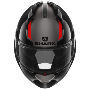 Shark EVO GT Sean Matt Black/Gray Modular Helmet (AKR)