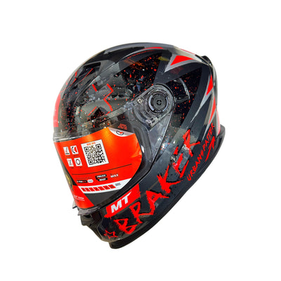 MT Helmets Braker SV Urbanspatter D5 Gloss