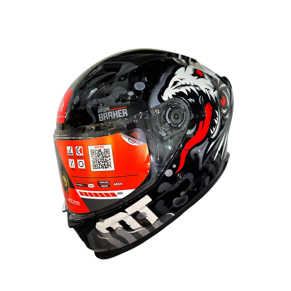 MT Helmets Braker SV Raspa B2 Gloss
