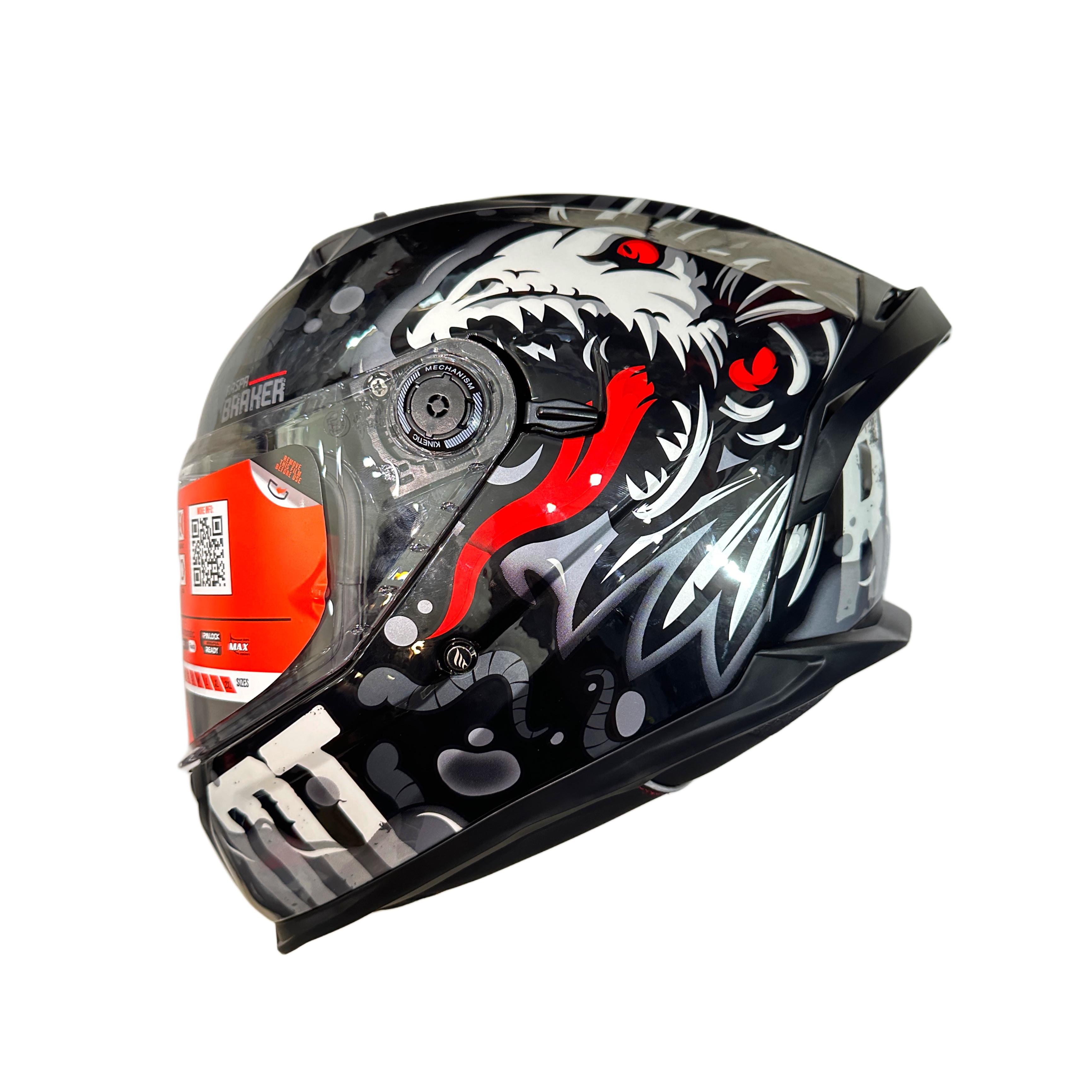 MT Helmets Braker SV Raspa B2 Gloss