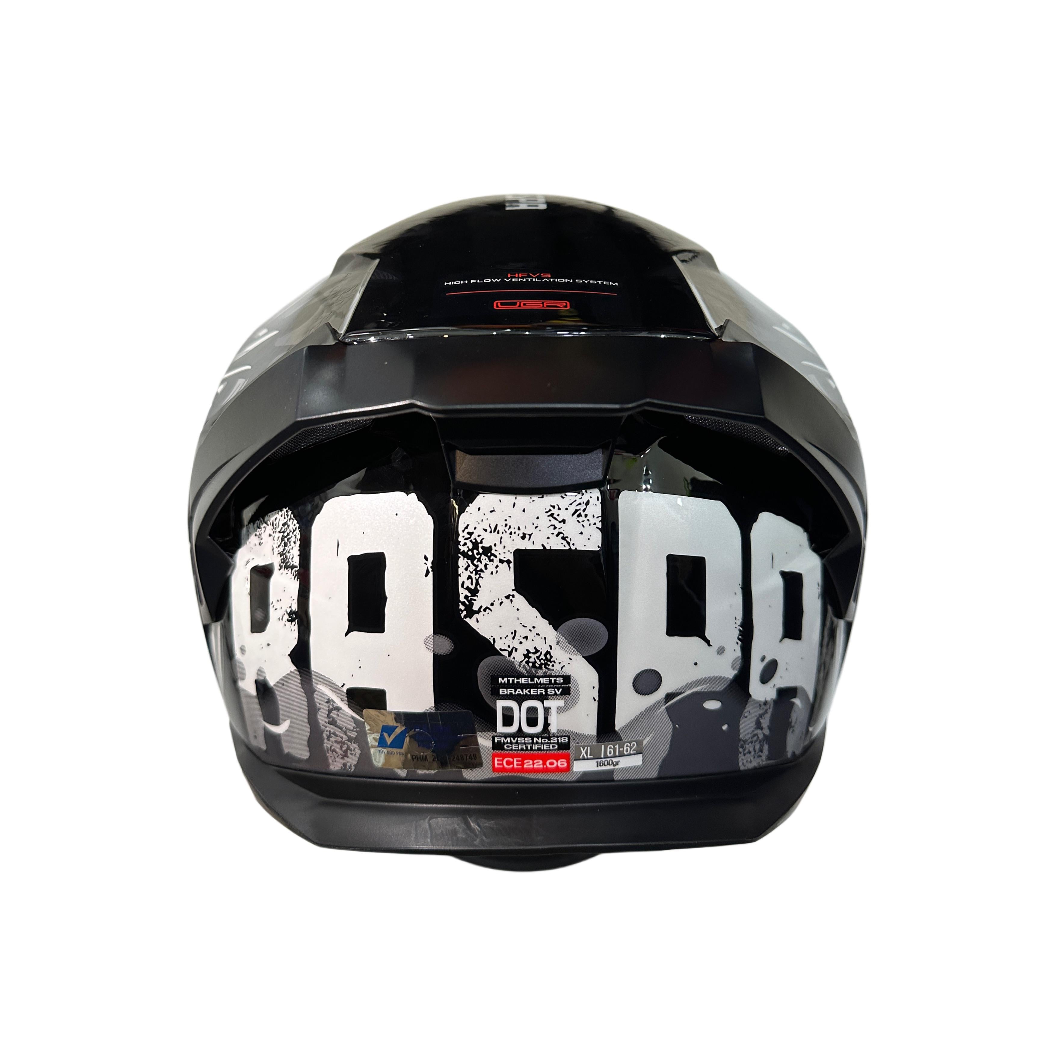 MT Helmets Braker SV Raspa B2 Gloss