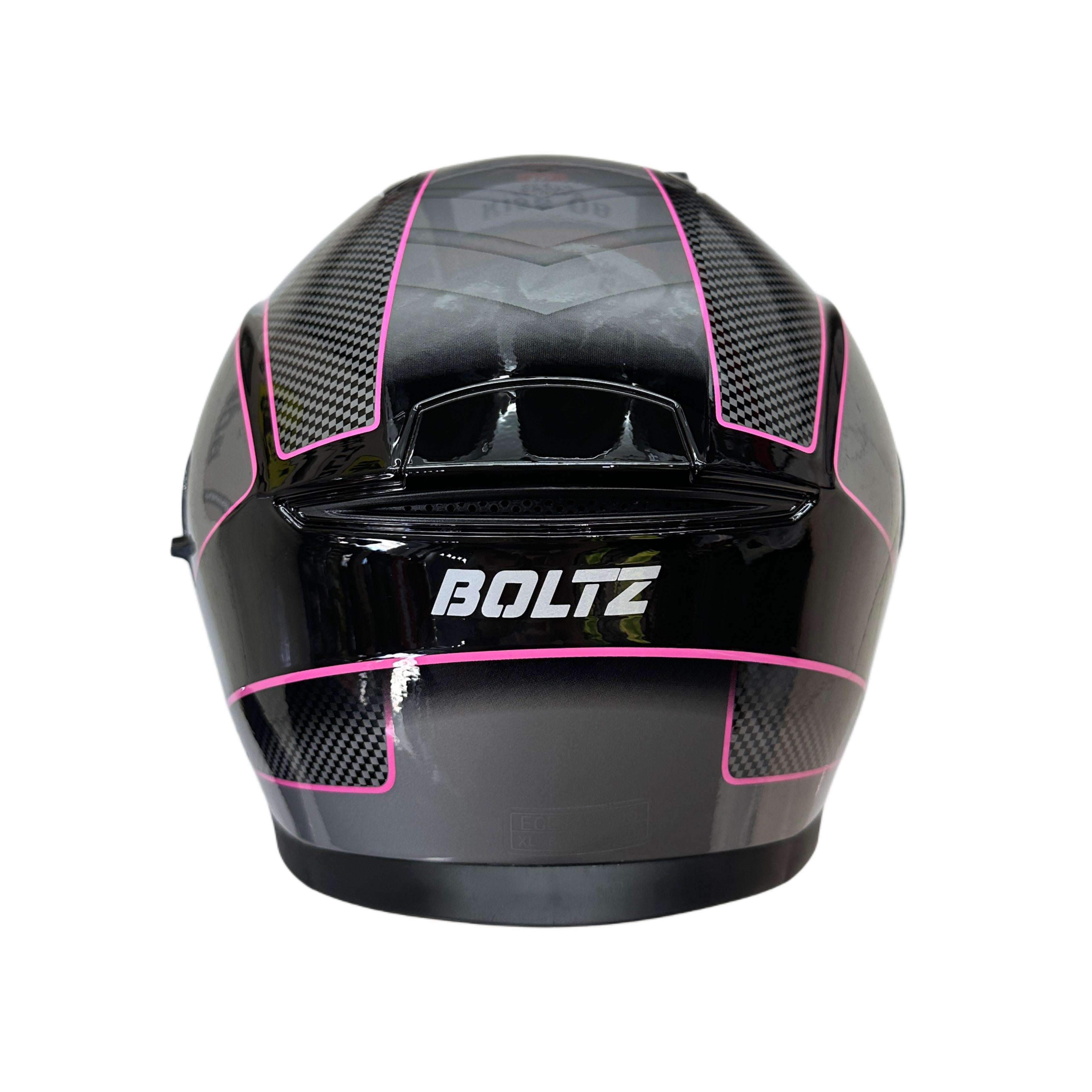 5M Boltz Graphic Gloss Pink Helmet