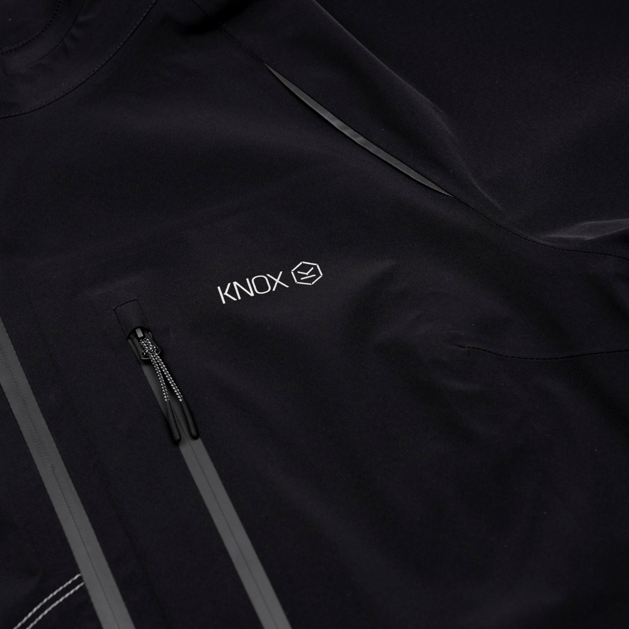 Knox Impass Men’s Waterproof Shell – Black