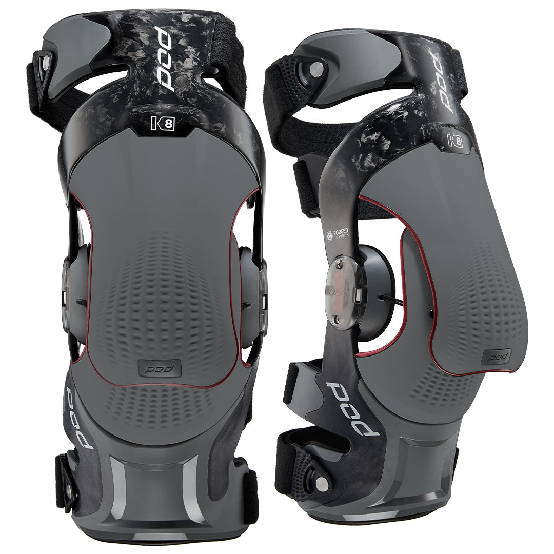 Pod K8 3.0 Knee Brace Pair Graphite