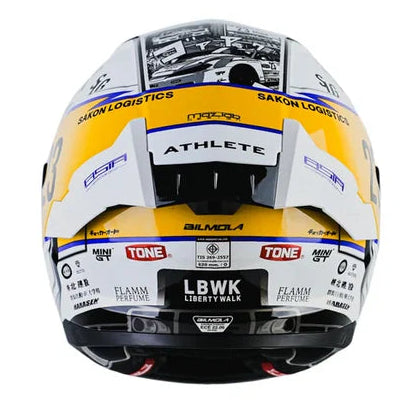 Bilmola Nex R x Liberty Walk - Super Silhouette Helmet #23 LBWK