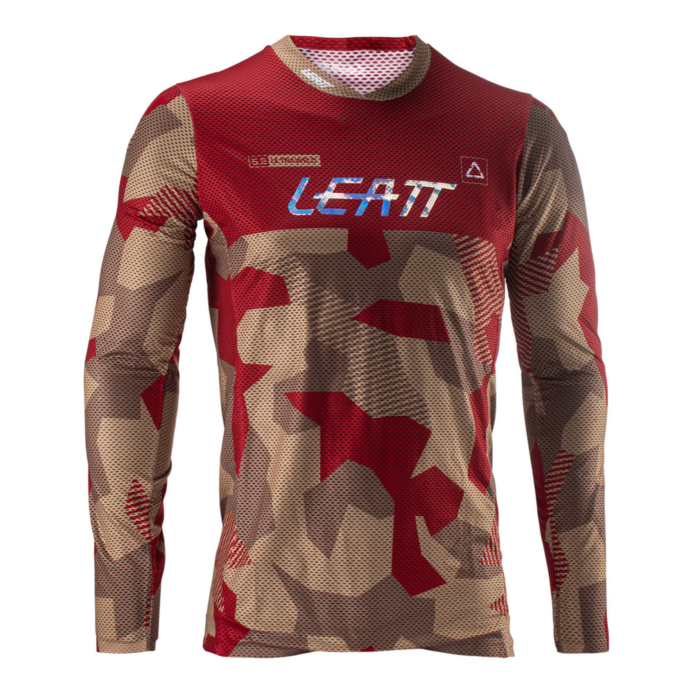 Leatt Moto Jersey 5.5 UltraWeld - Rubystone