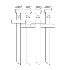 Lone Rider G-hooks Straps