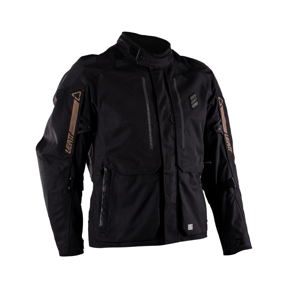 Leatt ADV DriTour 5.5 Short Jacket - Stealth Black/Grey