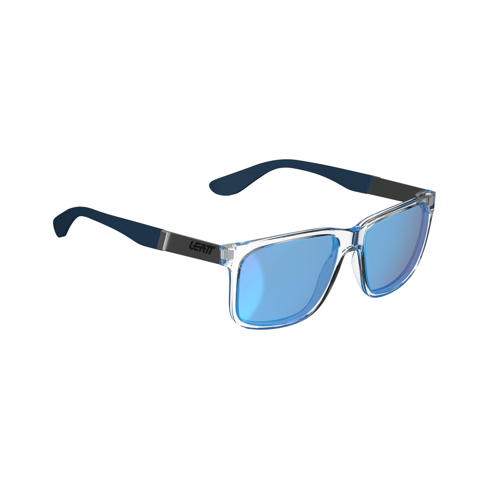 Leatt Sunglasses TheViz Sierra Silver/Blue Polarized Blue 14 VLT