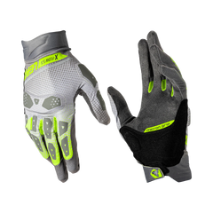 Leatt ADV X-Flow 5.5 Short Glove - Hi-Viz Yellow