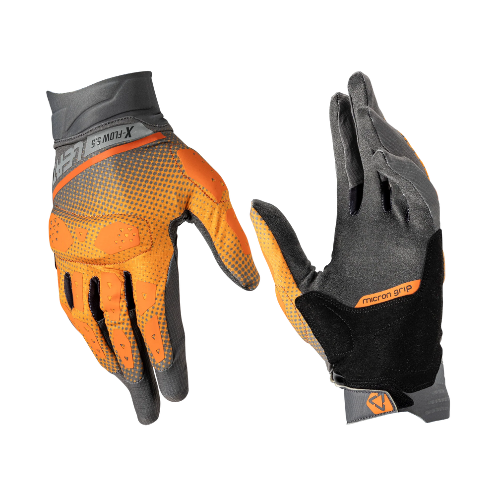 Leatt ADV X-Flow 5.5 Short Glove - Orange
