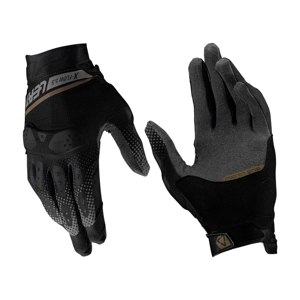 Leatt ADV X-Flow 5.5 Short Glove Stealth Black