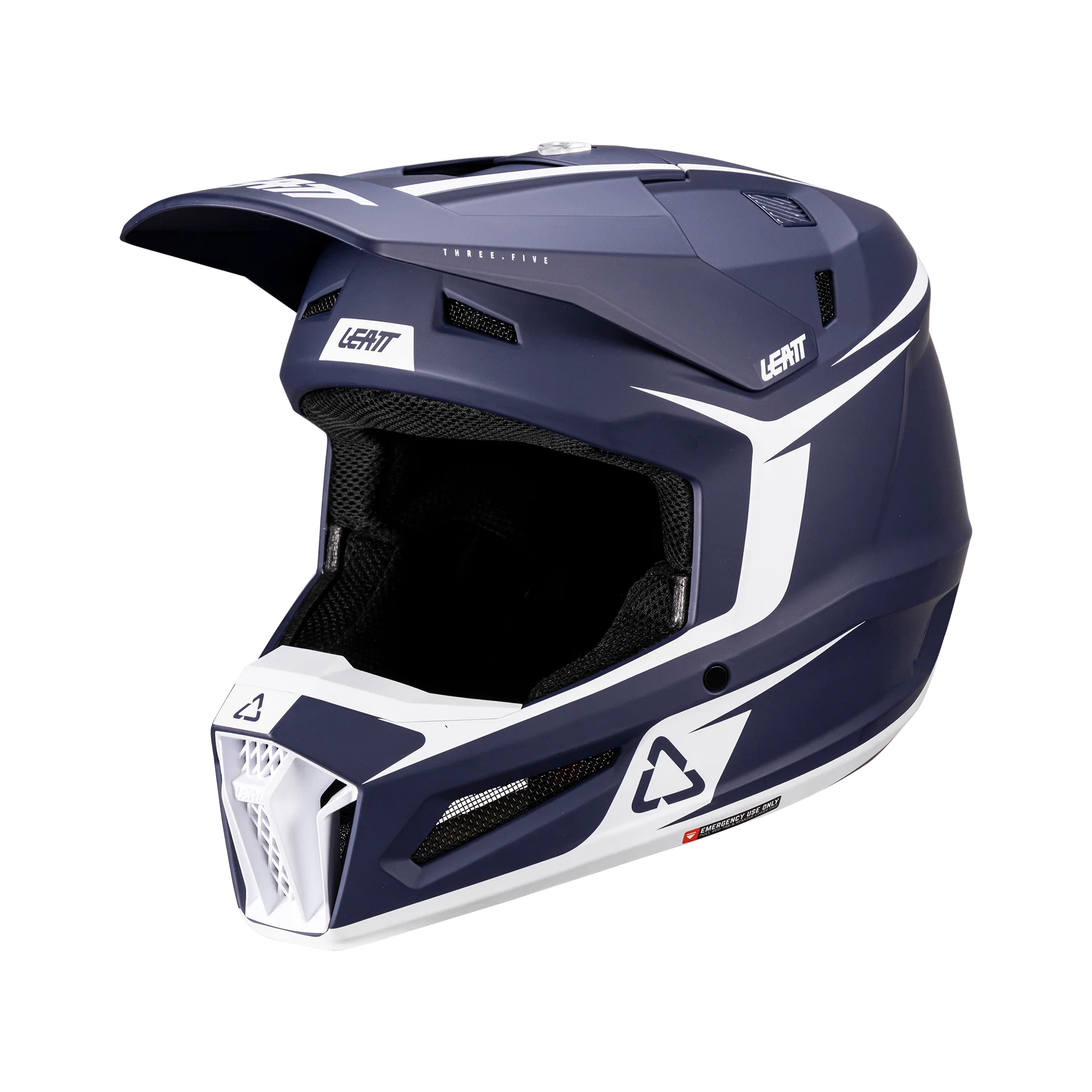 Leatt Kit Moto 3.5 Helmet with 3.5 Goggle Blue