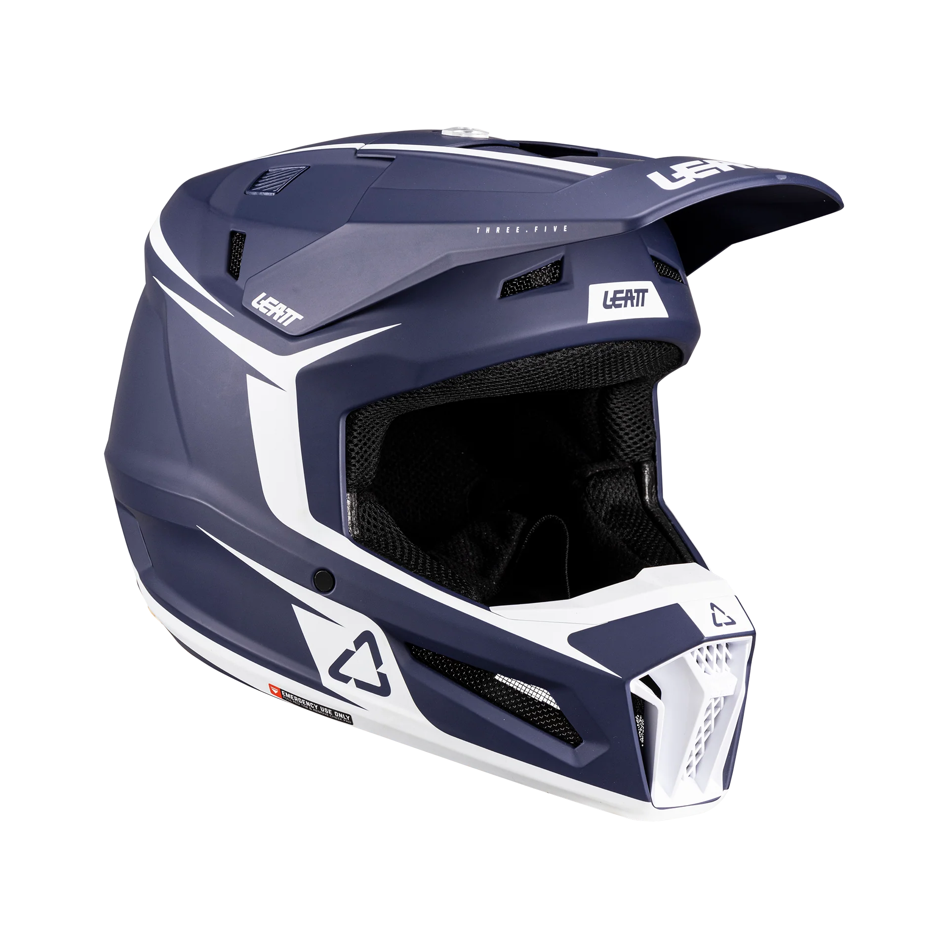 Leatt Kit Moto 3.5 Helmet with 3.5 Goggle Blue