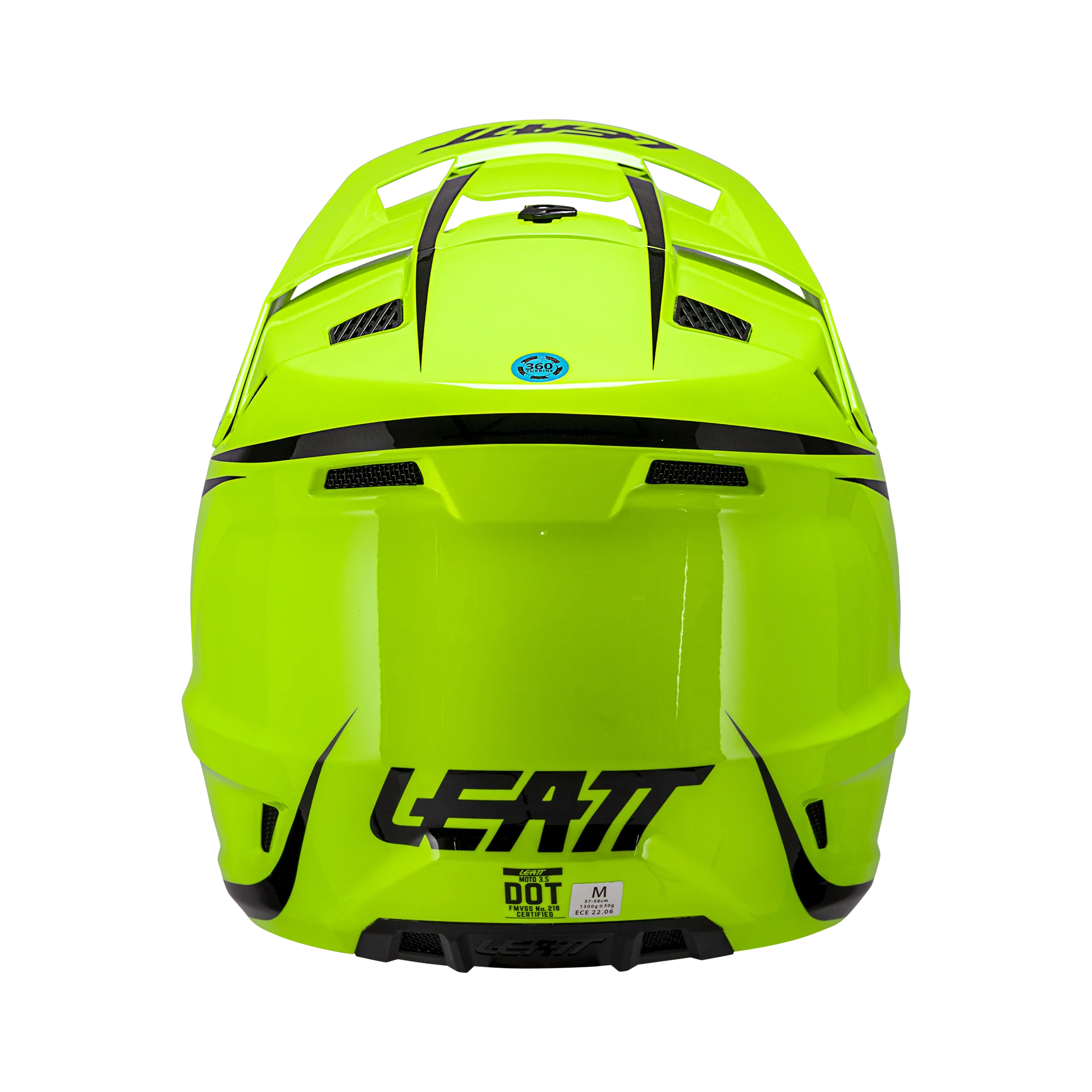 Leatt Kit Moto 3.5 Helmet with 3.5 Goggle Neon Yellow